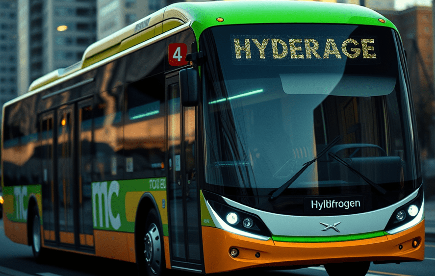 O Futuro do Ônibus a Hidrogênio no Transporte&nbsp;Público